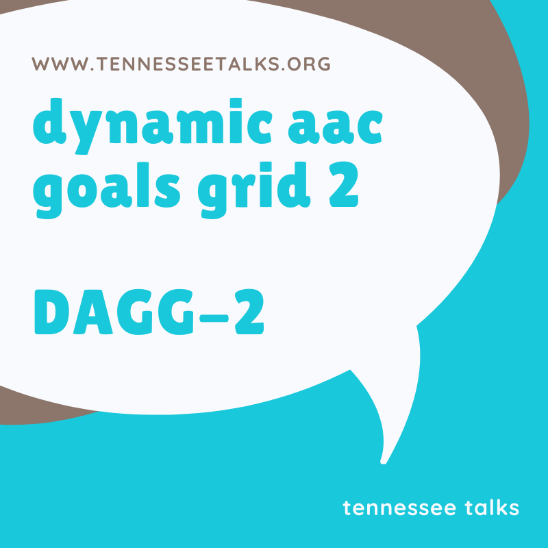 Tobii Dynavox Dynamic AAC Goals Grid 2 DAGG-2